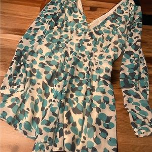 blue black romper